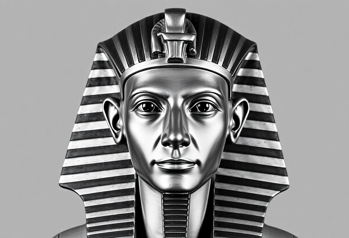 صورة تمثل قصة فرعون، حاكم مصر القديم الظالم