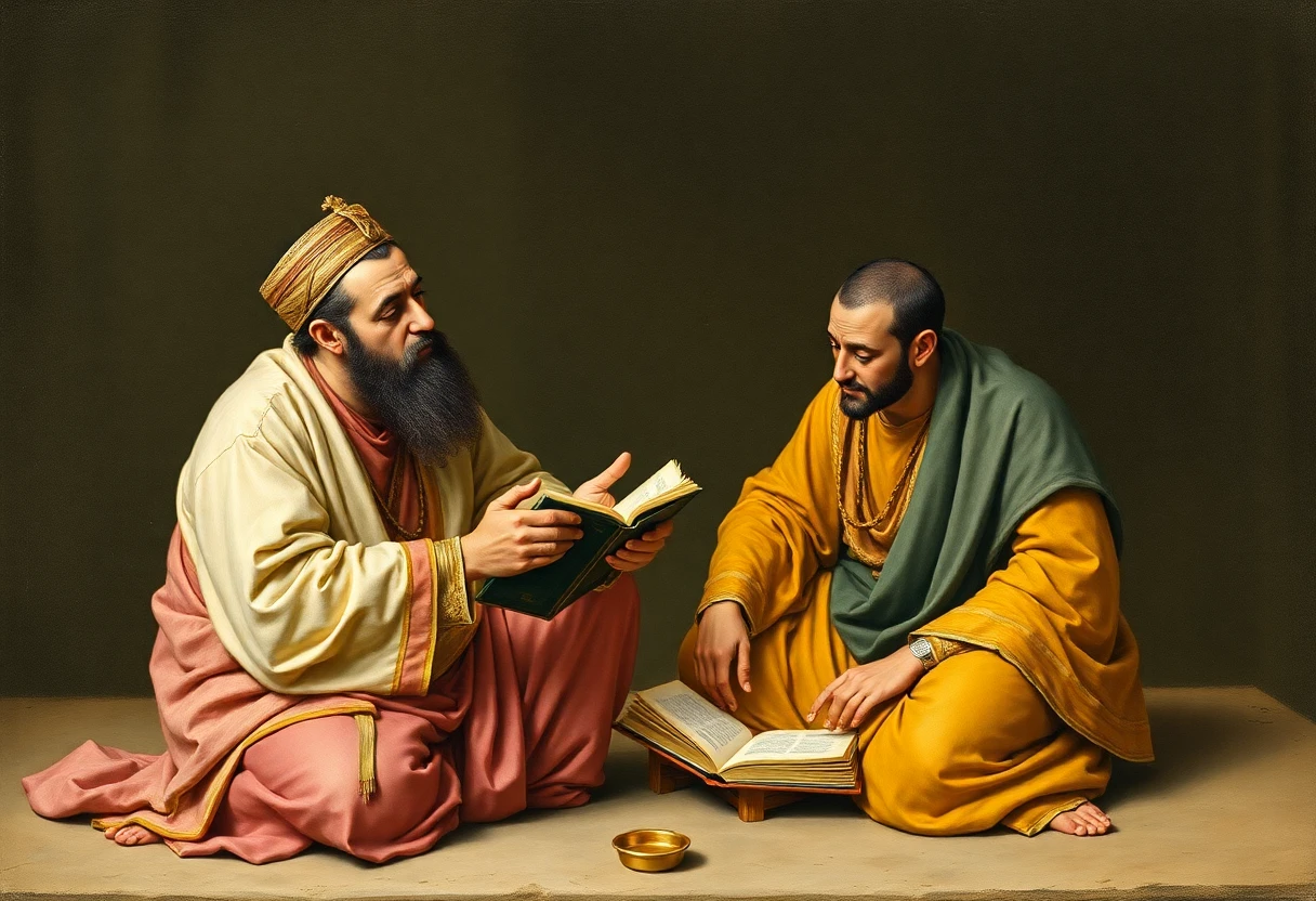 لقمان الحكيم يعلم ابنه